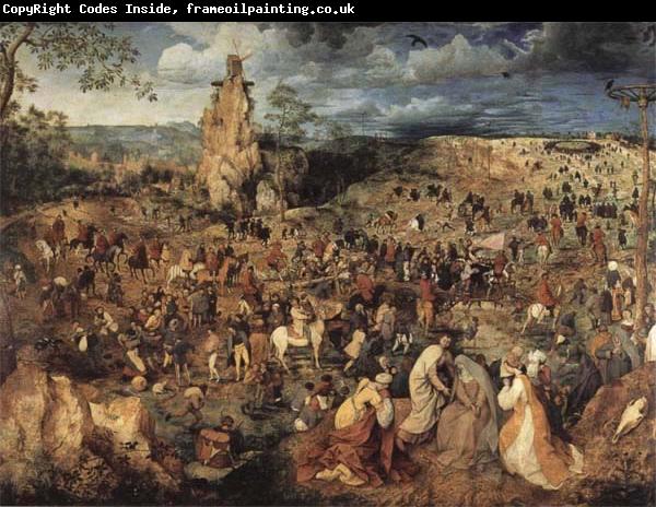 Pieter Bruegel Christ Carring the Cross